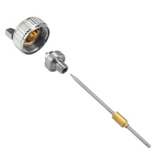 H-2000 Spritzpistolen-Airbrush-Düsennadelkappe 1,0 mm Ersatzset für Spritzlackier-Wartungszubehör