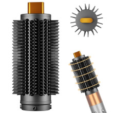 Round Volumizing Brush Attachment for AirWrap HS01 HS05 HS08/Airwrap Coanda 2x for Straight Wavy Curly B