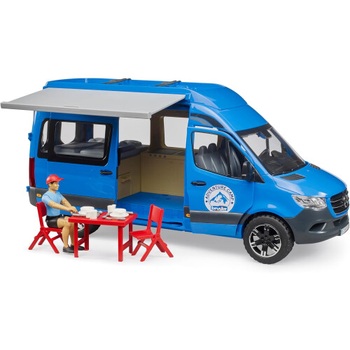 Bruder Bruder 02684 MB Sprinter Camper with Driver and Accessories