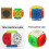 (Style A)Time Machine Intellectual Puzzle Cube With Abs Construction For Gift Kids 5