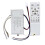 Ceiling Fan Light Remote Control Dimmable Controller Driver Remote 22V 70W 2.4G Inverter 6-Speed Universal Type 1