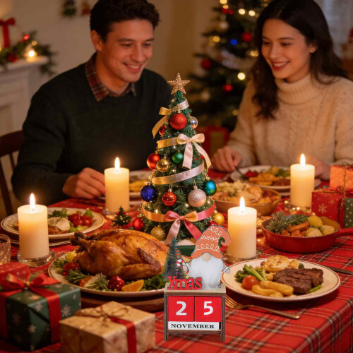 Handgemaakte Xmas Kalender Kerstdecoratie 2