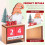 Handgemaakte Xmas Kalender Kerstdecoratie 6
