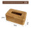 (Rectangular)Rattan Tissue Box Cover Rectangular Wicker Tissue Box Holder Decorative Woven Facial Tissue Holder For Bedroom Bathroom 1