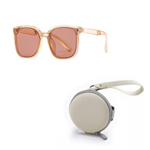 (Khaki)Zukunftsweisende faltbare Sonnenbrille mit UV-Schutz und polarisierten Gläsern für Streetwear und Lifestyle Aktiv