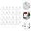 30St Multifunctionele Pegboard Haken Wit Voor 7