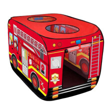 (Fire Engine)Faltbares Eis Auto Spielzelt Ozean Ball Pool Spielzeug für Kinder Spaß Indoor
