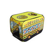 (School Bus)Faltbares Eis Auto Spielzelt Ozean Ball Pool Spielzeug für Kinder Spaß Indoor