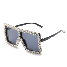 (Style 4)Chic Black Fullframe Sun Glasses With Uv Protection For Travel Leisure And