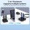 NVME M.2 SSD Docking Station Dual-Bay Solid State Drive Duplicator Read-Write Offline Copying Cloner Duplicator AU Plug 3