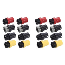 16PCS Round Steam Cleaner Brushes Replacement for SC1/SC2/CTK10/SC3/SC4/SC5/SC7 Steam Cleaner Parts