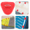 4St Rood D-Ring Patch Voor Vervanging En Fixatie 1