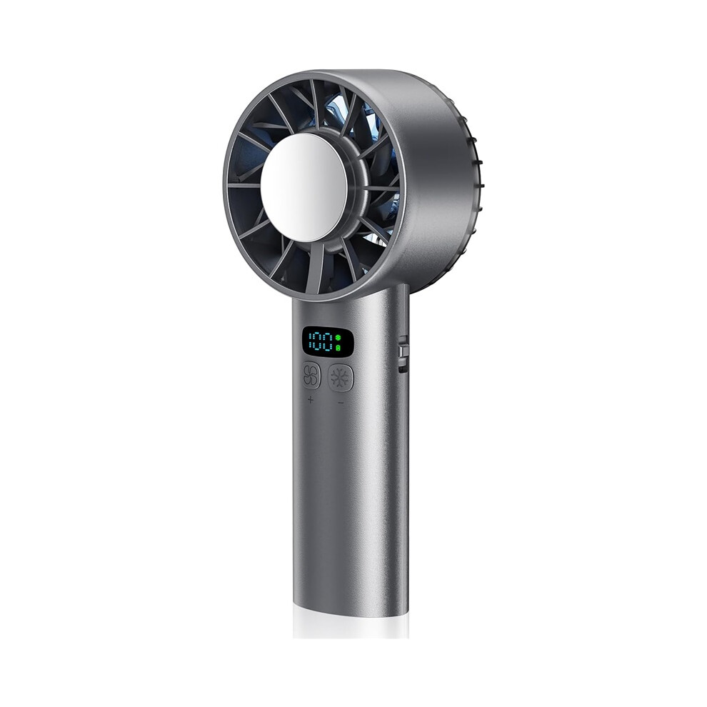 Portable Ice Cooling Fan 5200Mah Usb Rechargeable Turbo Handheld Fan Black 8583881220962