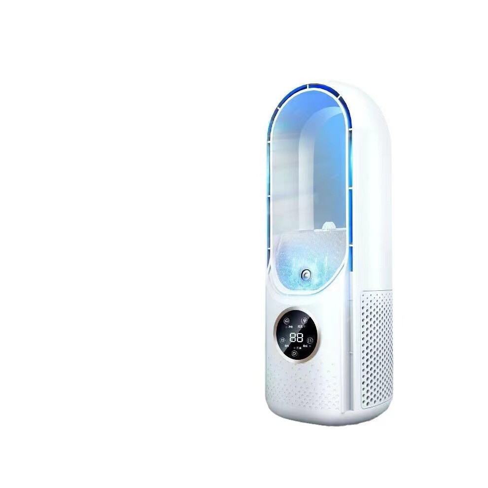 Bladeless Desk Fan 12 Inch Touch Control Quiet Air Circulator 8583881221075