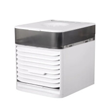 Mini ventilateur USB, 3 vitesses veilleuse brume silencieux chambre bureau