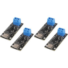 4 Peças 100W 5A USB-C Carregamento Rápido USB-C PD QC 5V 9V 12V 15V 20V Módulo de Gatilho de Tensão Ajustável Tipo C Entrada