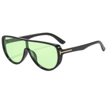 (Style 5)Lunettes de soleil créateur grand cadre avec verres PC UV400 pour plage et voyage
