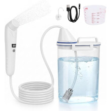 2.5L Portable Electric Bidet Rechargeable Hand Bidet Spraying for Personal Hygiene Cleaning Travel Camping Bidet