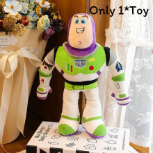 (Buzz Lightyear, 35cm) Buzz Toy Story Lightyear Woody Plush Toys With Cartoon Design Soft Kids Filling For