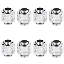 8Pcs Raccords de Refroidissement de L'Eau Pagode de Filetage Externe G1 / 4 pour Connecteur de Système de Refroidissement D'Ordinateur de Tube Souple