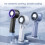 Mini ventilateur blanc USB, 3 vitesses brume 6h pour sport plage 7