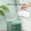 Mini ventilateur vert rechargeable, 200ml 3 vitesses pour maison voiture 4