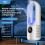 Bladeless Desk Fan 12 Inch Touch Control Quiet Air Circulator 2