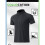 (Pink,3XL)Polo Uomo Donna Seta Ghiaccio Elasticizzata Raffreddamento Tshirt per Jogging Sport e 12