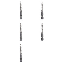 5pièces M4X0.7mm Acier Rapide 4341 Titane Plaqué Composite Foret et Taraud Machine Intégrée Outil D'Ouverture et de Chanfreinage