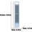 Tour silencieuse USB rechargeable, télécommande 4 vitesses écran LED 4