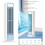 Tour silencieuse USB rechargeable, télécommande 4 vitesses écran LED 5