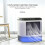 Mini ventilateur faible bruit, pour chambre bureau maison usage 6