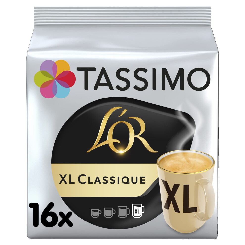Photos - Toaster Bosch Tassimo L'OR Xl Classique Coffee Pods, Pack of 16 