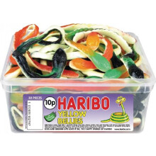 HARIBO Giant Snakes Yellow Bellies