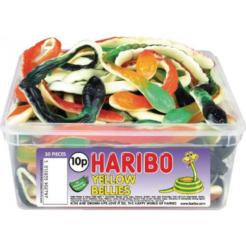 Haribo HARIBO Giant Snakes Yellow Bellies