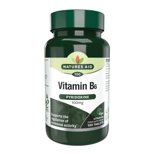 Natures Aid Natures Aid Vitamin B6 100mg