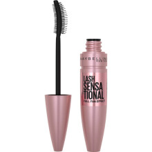 Maybelline Mascara, Lash Sensational Volumizing & Thickening, Eyelash Lengthening, Flake Free Formu
