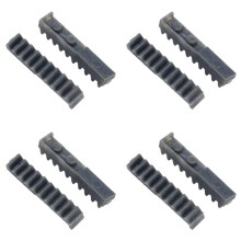 Knitting Machine Side Rack, 4 Pair Plastic L/R Side Rack Accessory for Silver Reeds Knitting Machine SK155 SK280 SK218