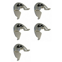5X Hidden 90 Degree Hinge Industrial Equipment Cabinet Door Carbon Steel Sliding Limit Hinge