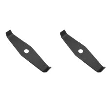 2X Brush Cutter Grass Trimmer Knife Cutting Steel Blade 2 Tooth 2T Trimmer Blade 305 X 25.4 X 3Mm for Brushcutter