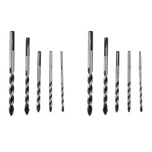 10 Pieces Multi-Material Tungsten Carbide Drill Bit Set for Porcelain Ceramic Tile,Concrete,Brick (3mm 4mm 5mm 6mm 8mm)