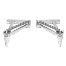 2Pcs Folding Sofa Bed Spring Hinge 10KG 80 Degree Cabinet Door Lift Stay Flap Top Support Hinges for Cabinet Doors