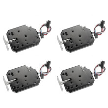4X Small 12V 1.5A Electronic Lock Release Assembly Electromagnetic Control Metal Safety Magnetic Lock