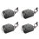 4X Small 12V 1.5A Electronic Lock  Release Assembly Electromagnetic Control Metal Safety Magnetic Lock 1