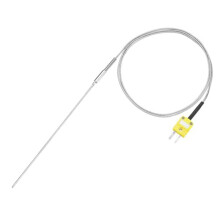 Thermocouple de Type K avec Prise, Sonde de Capteur de Température de -50 à 1100 C, Fil de 3,3 Pieds 1 X 150 mm