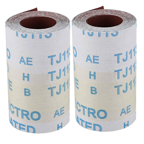 2X 5M Long 115mm Width 600 Grit Abrasive Sanding Sand Paper Sandpaper