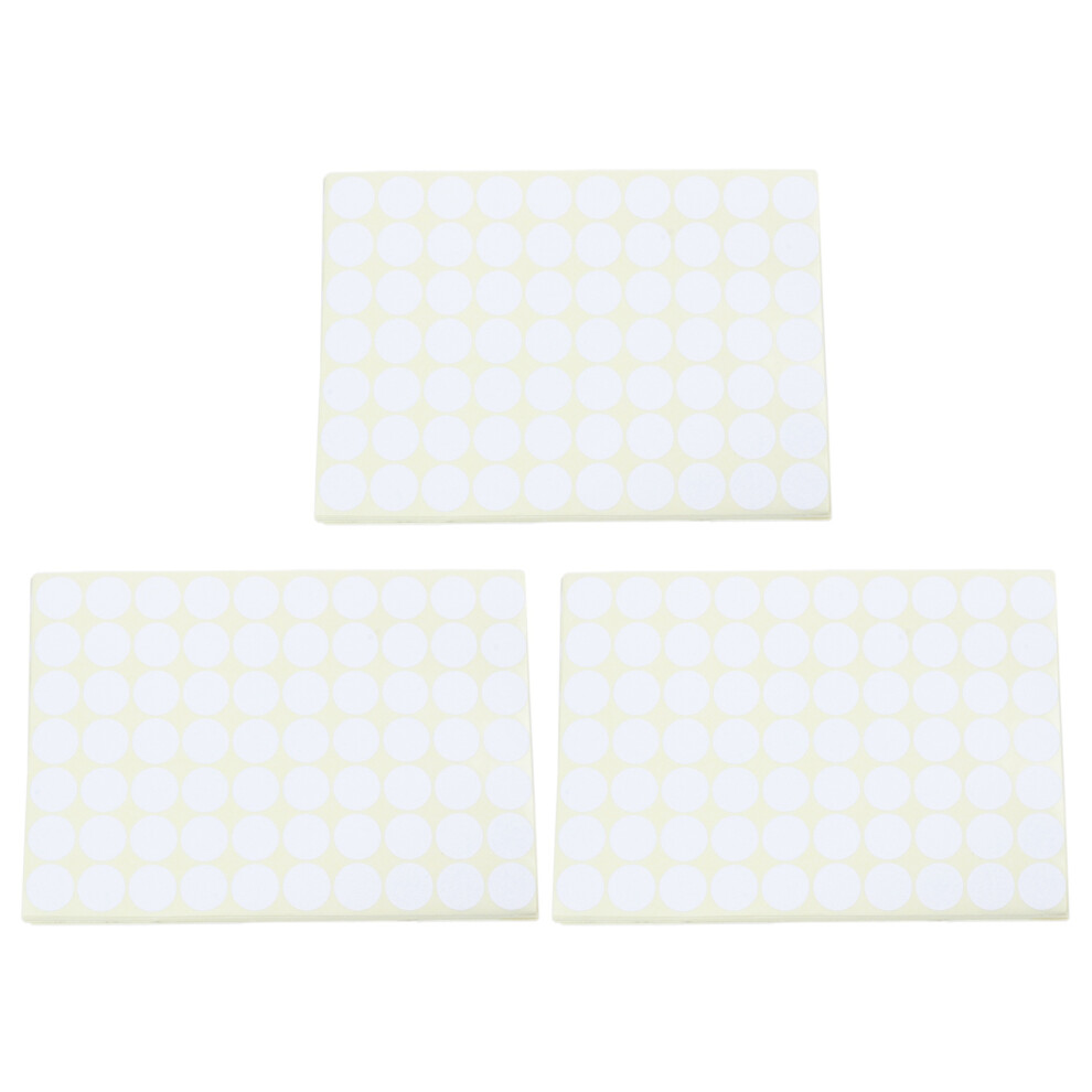 45X 19Mm Circles Round Code Stickers Self Adhesive Sticky Labels White 6031736456827