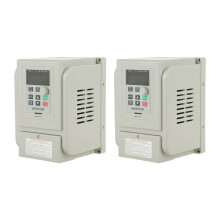 2X Frequenz Umrichter 2.2KW 3HP 220V CNC VFD VSD Einphasig Bis Drei Phasig