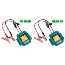 2X Autostartkabels voor Makita18V Li-Ion-Accu'S Auto-Accessoires Adapter Auto-Superchargerkabels