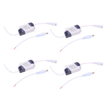 4X Konstant Transformator 4-7W LED Driver Treiber Netzteil Trafo DC12-24V Haltbar
